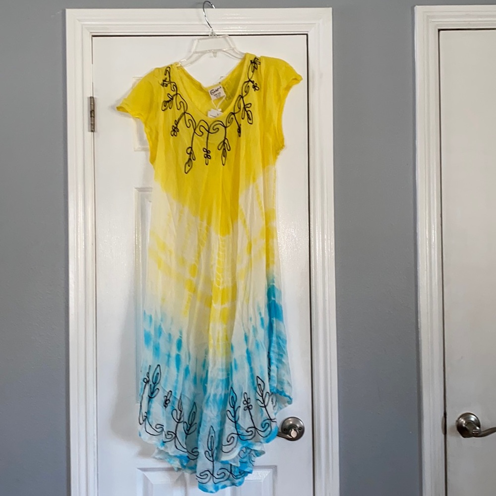 Exist beach cover up or summer lounge dress